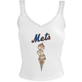 New York Mets Triple Scoop Lace Tank