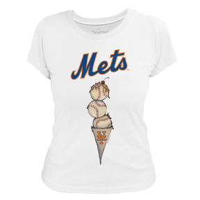 New York Mets Triple Scoop Women's Tee Shirt