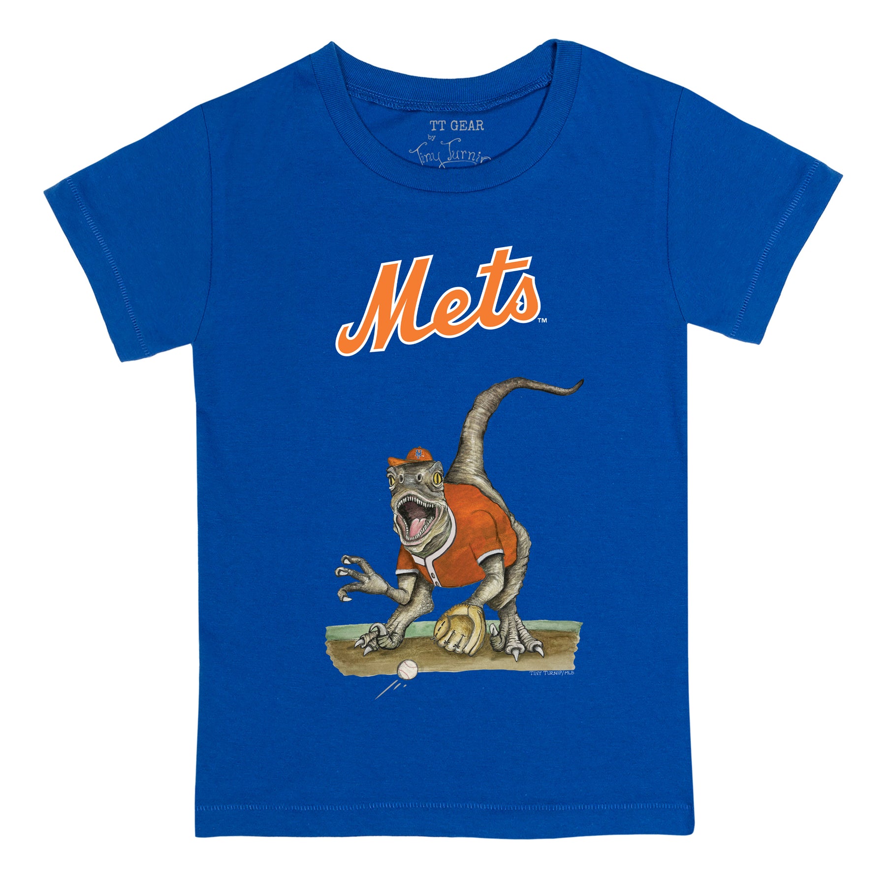 New York Mets Velociraptor Tee Shirt