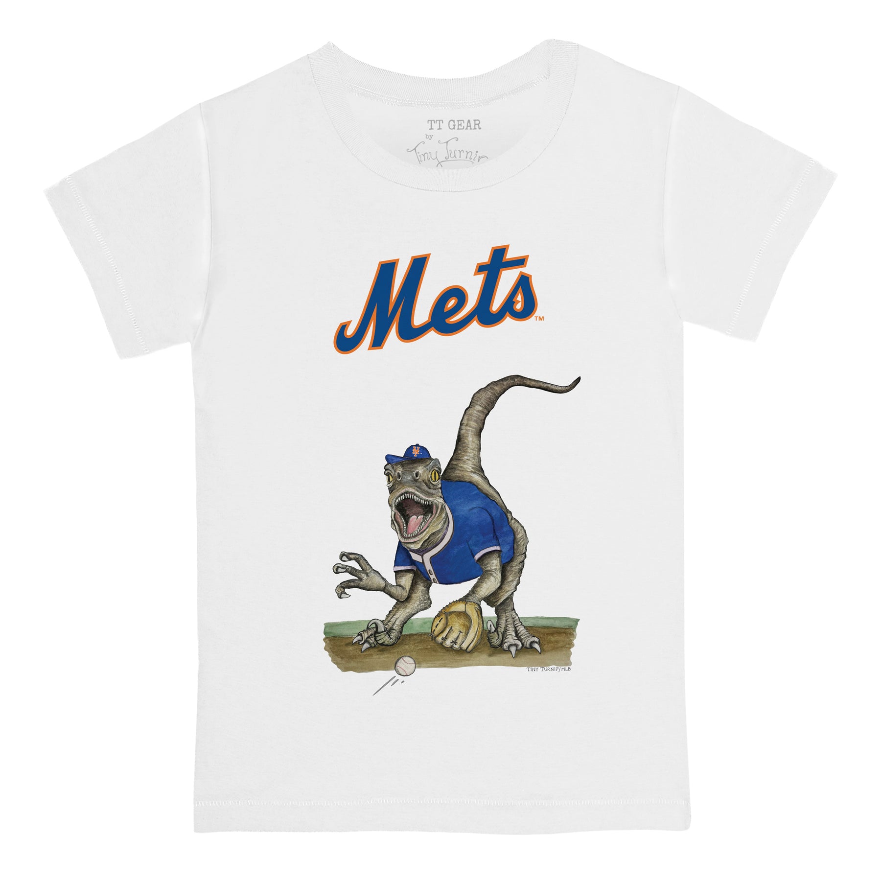 New York Mets Velociraptor Tee Shirt