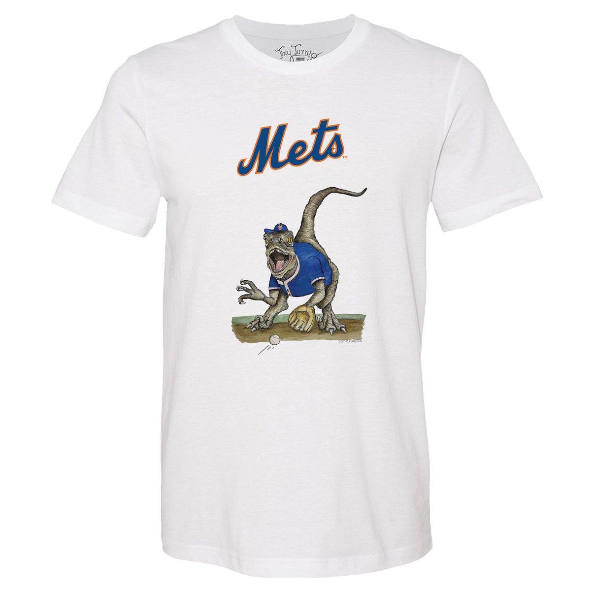 New York Mets Velociraptor Tee Shirt