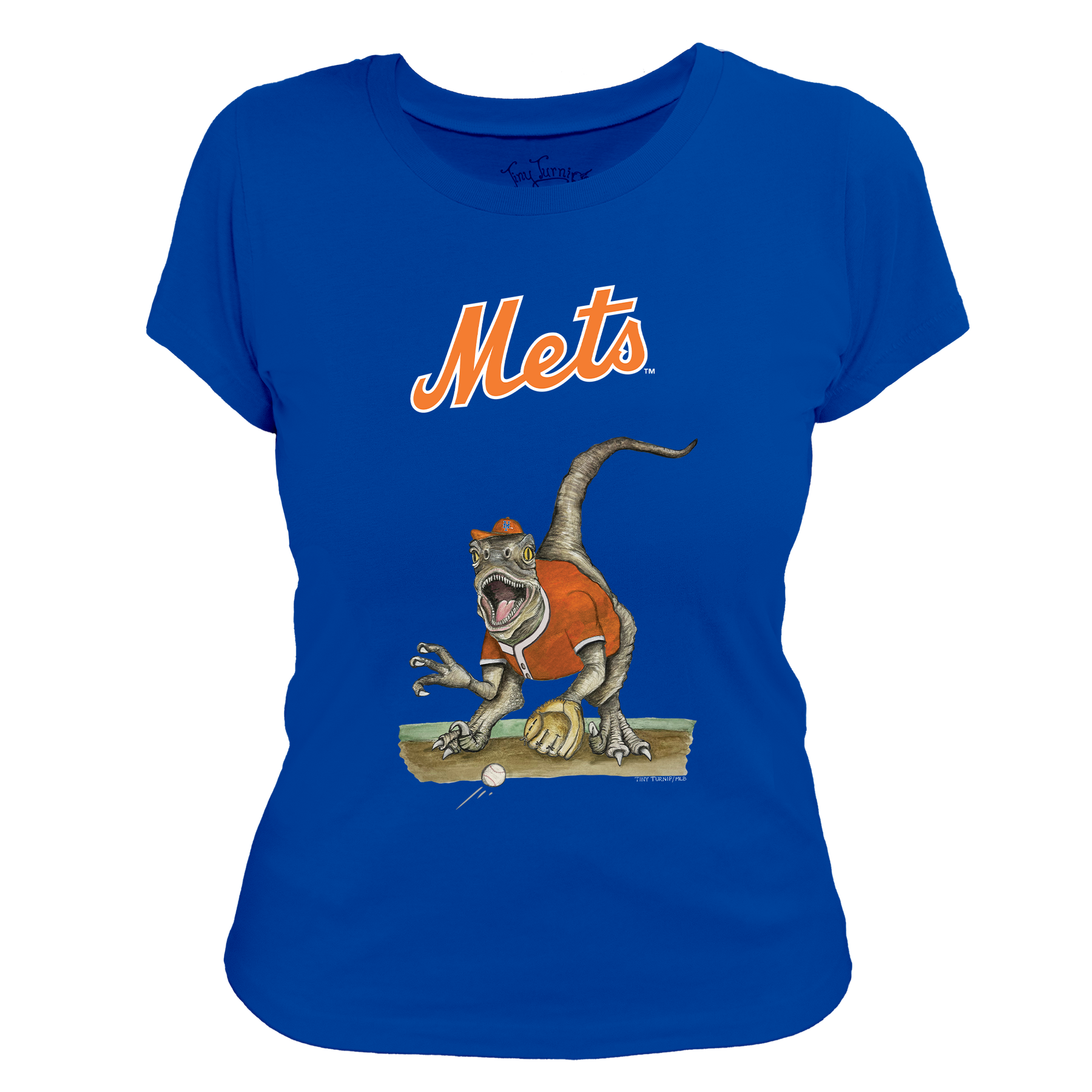 New York Mets Velociraptor Tee Shirt