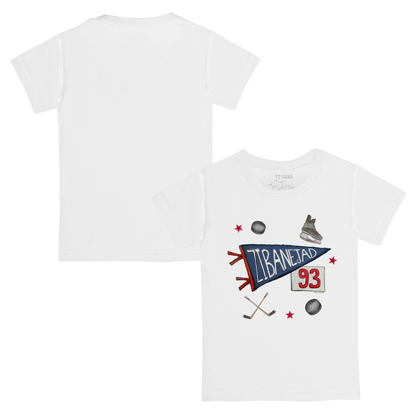 VIP Pennant Collage w/ Name, Number - Kid's Tee Shirt - Tiny Turnip