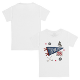 VIP Pennant Collage w/ Name, Number - Kid's Tee Shirt - Tiny Turnip