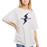 VIP New York Yankees Postseason '26 Rocker Distressed Tee - Tiny Turnip