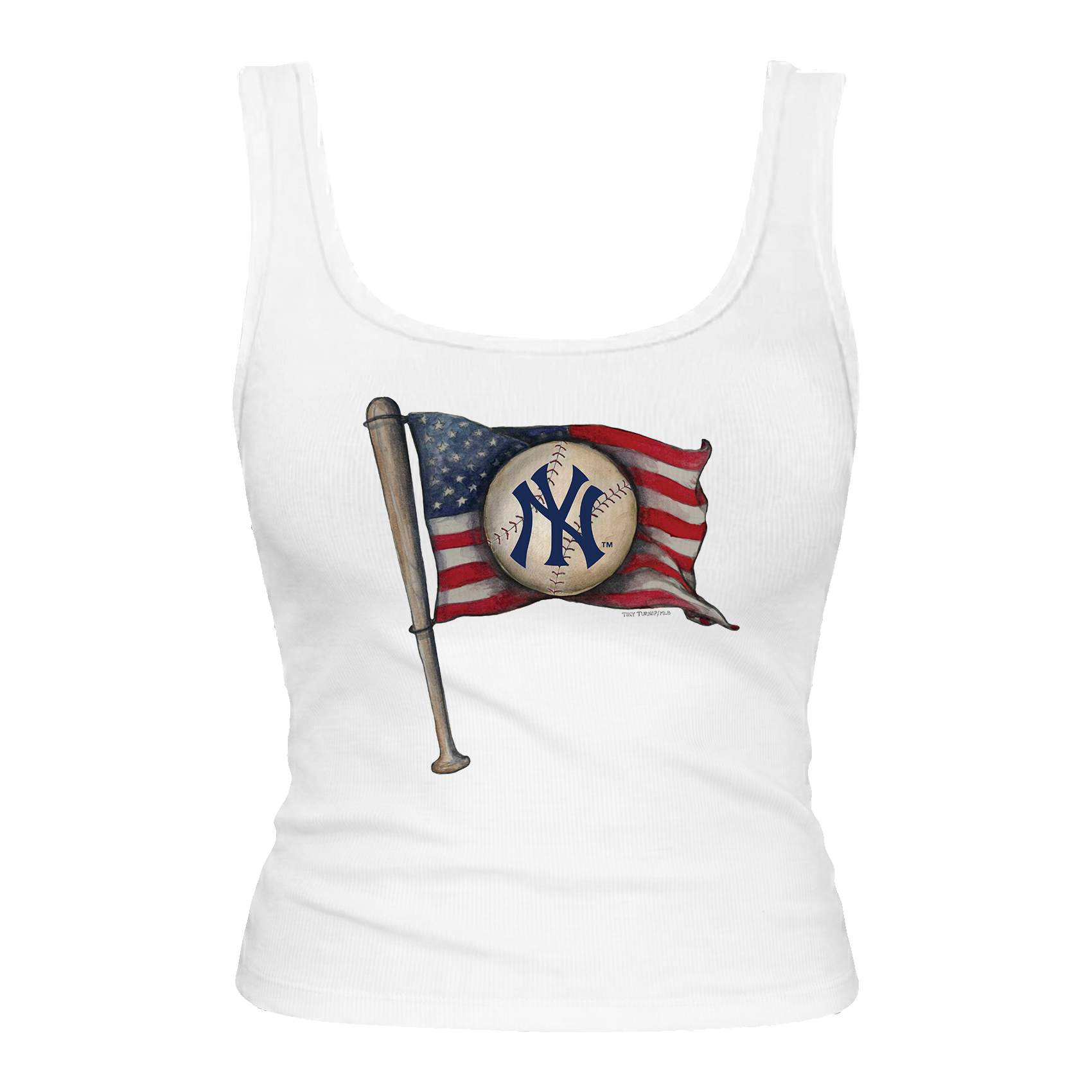 New York Yankees Baseball Flag Emmy Tank