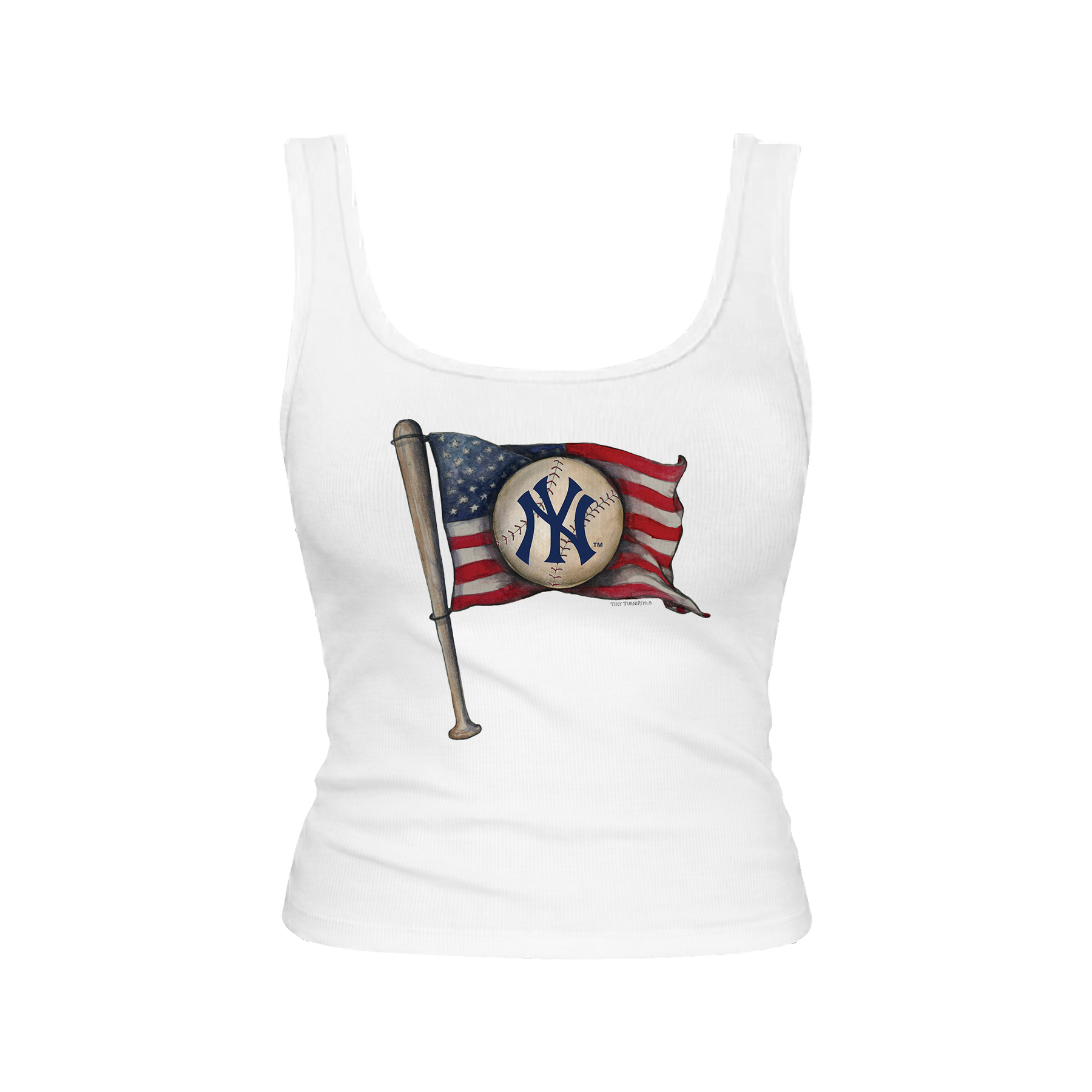 New York Yankees Baseball Flag Emmy Tank
