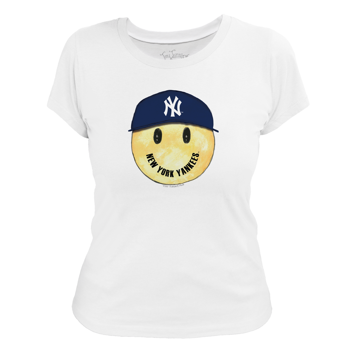 New York Yankees Smiley Tee Shirt