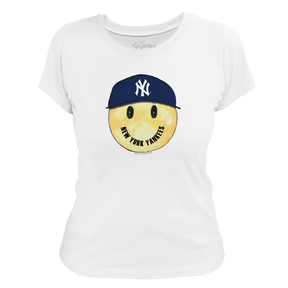 New York Yankees Smiley Tee Shirt
