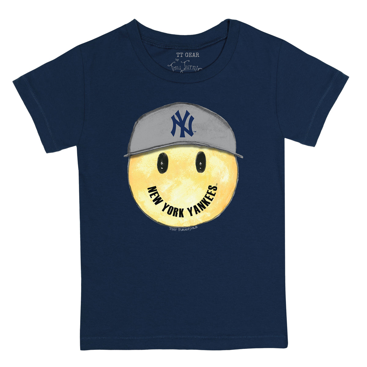 New York Yankees Smiley Tee Shirt