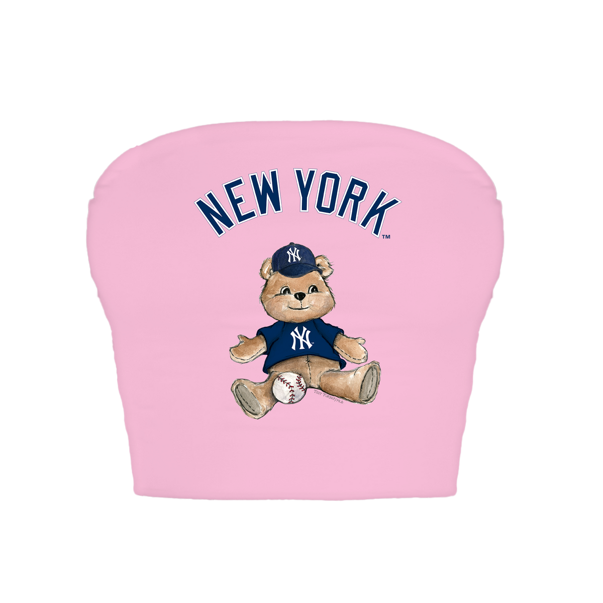 New York Yankees Teddy Crop Tube Top