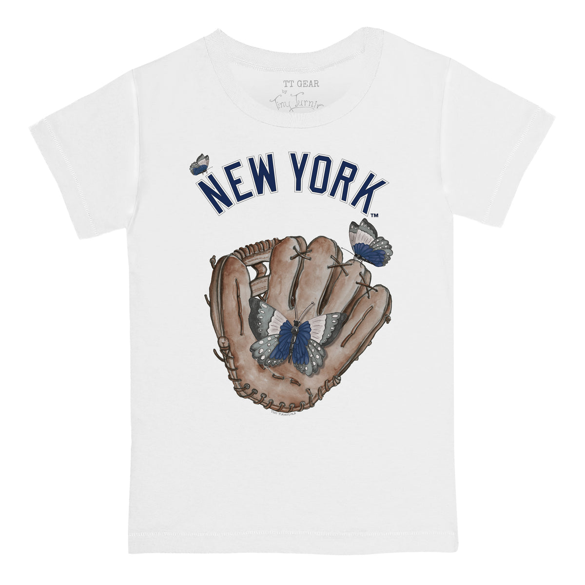 New York Yankees Butterfly Glove Tee Shirt
