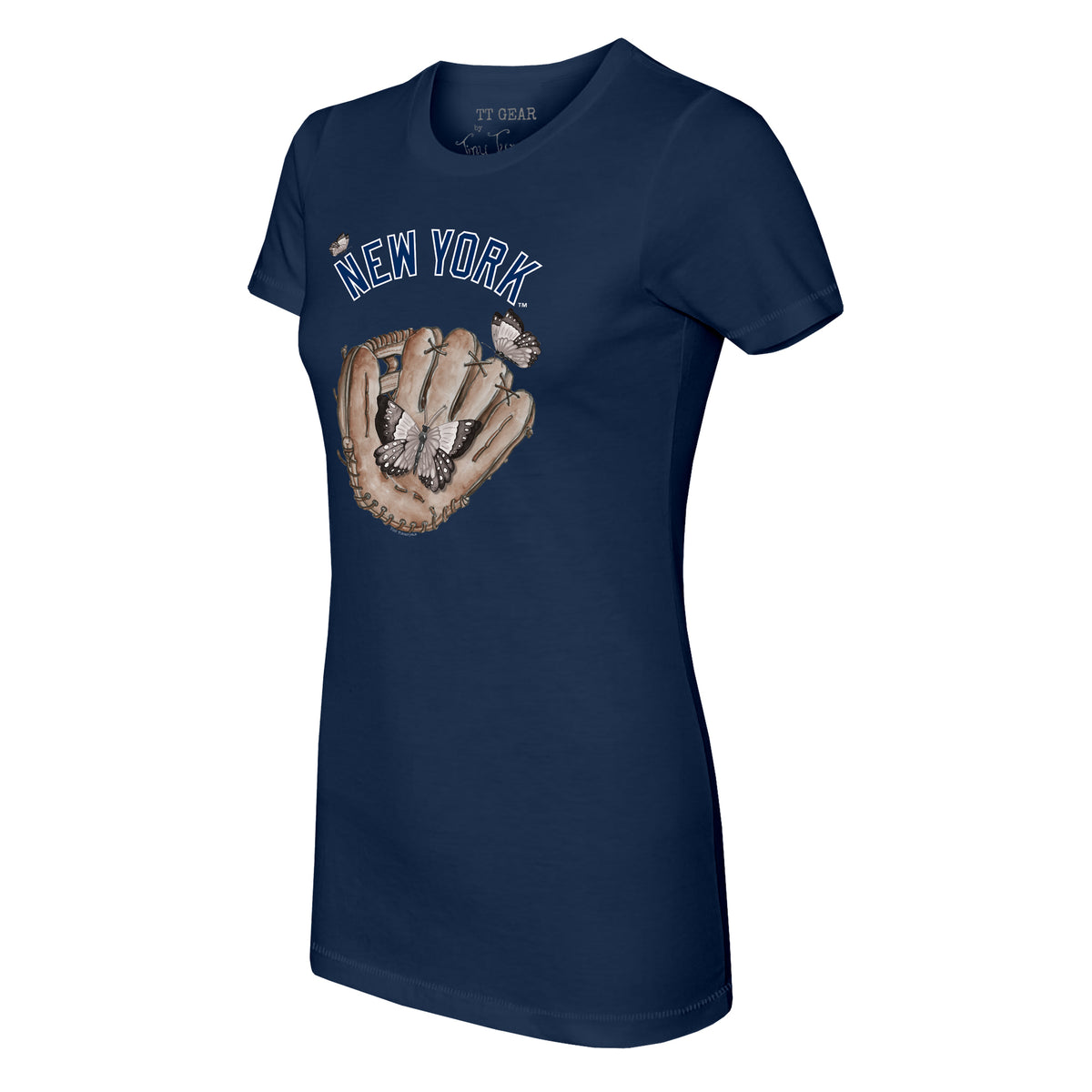 New York Yankees Butterfly Glove Tee Shirt