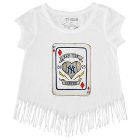 New York Yankees Card Fringe Tee