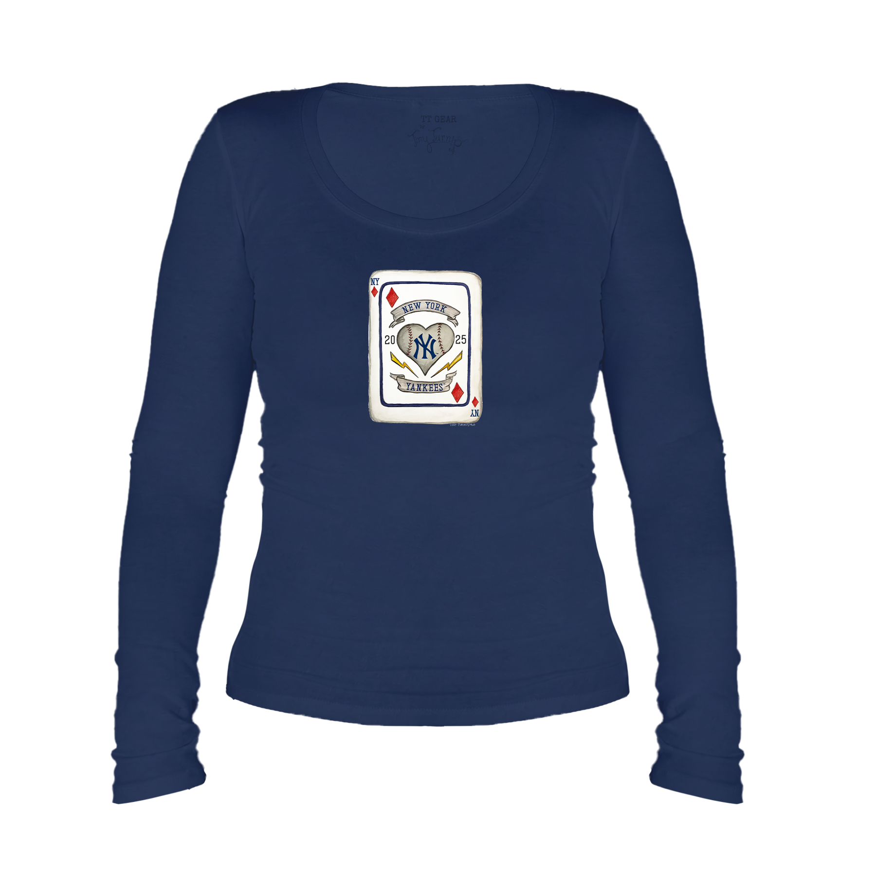 New York Yankees Card Legend Long Sleeve