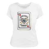 New York Yankees Card Women's Tee Shirt