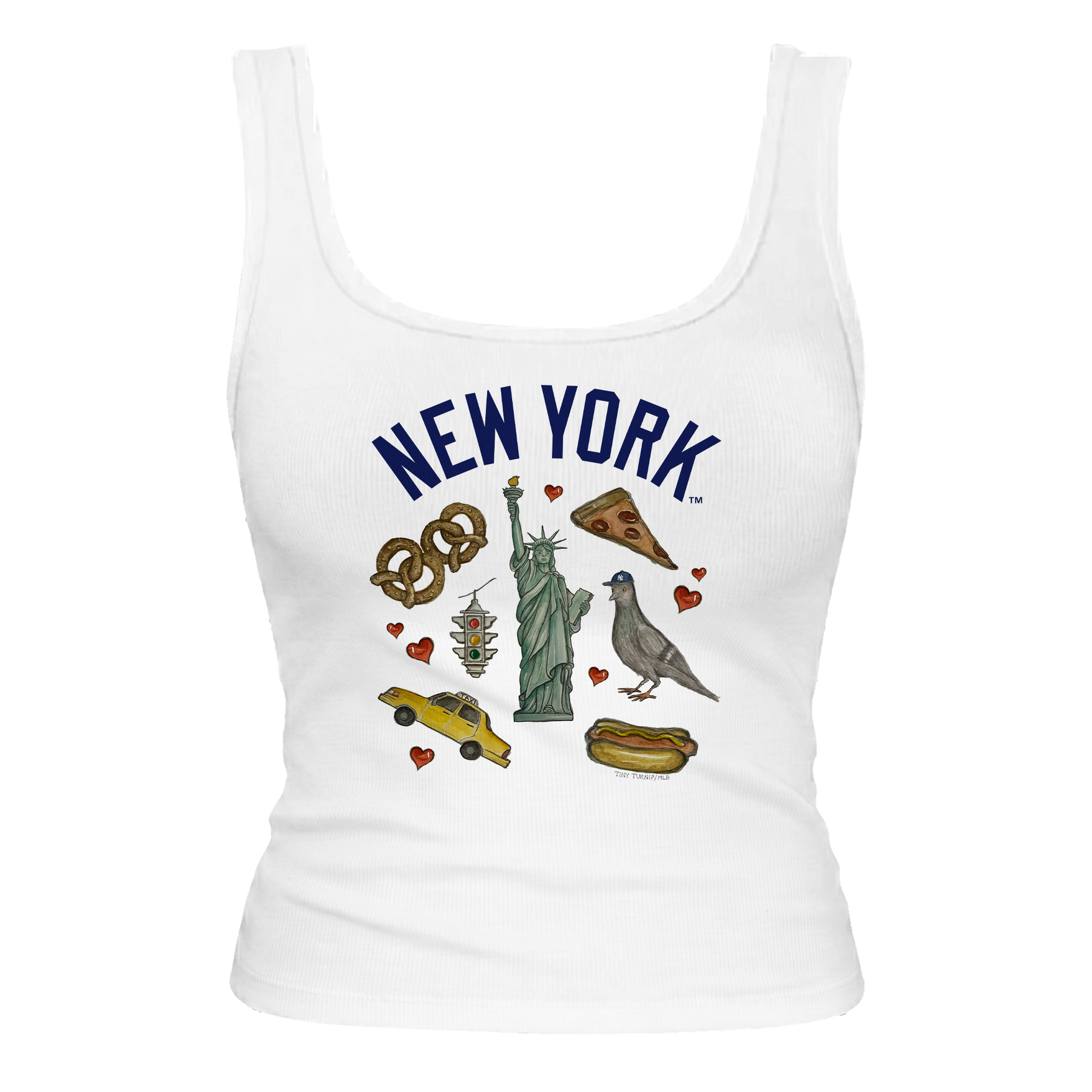 New York Yankees Collage Emmy Tank