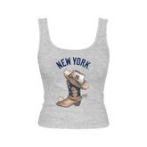 New York Yankees Cowboy Boot Emmy Tank
