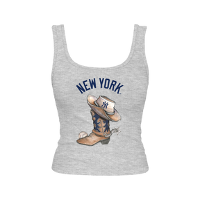 New York Yankees Cowboy Boot Emmy Tank