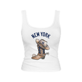 New York Yankees Cowboy Boot Emmy Tank