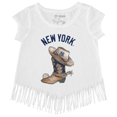 New York Yankees Cowboy Boot Fringe Tee