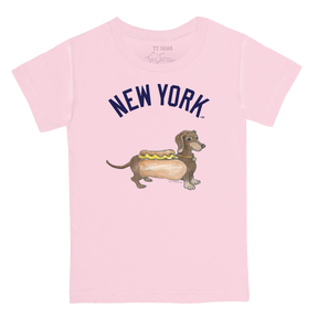 New York Yankees Dachshun Kid's Tee Shirt