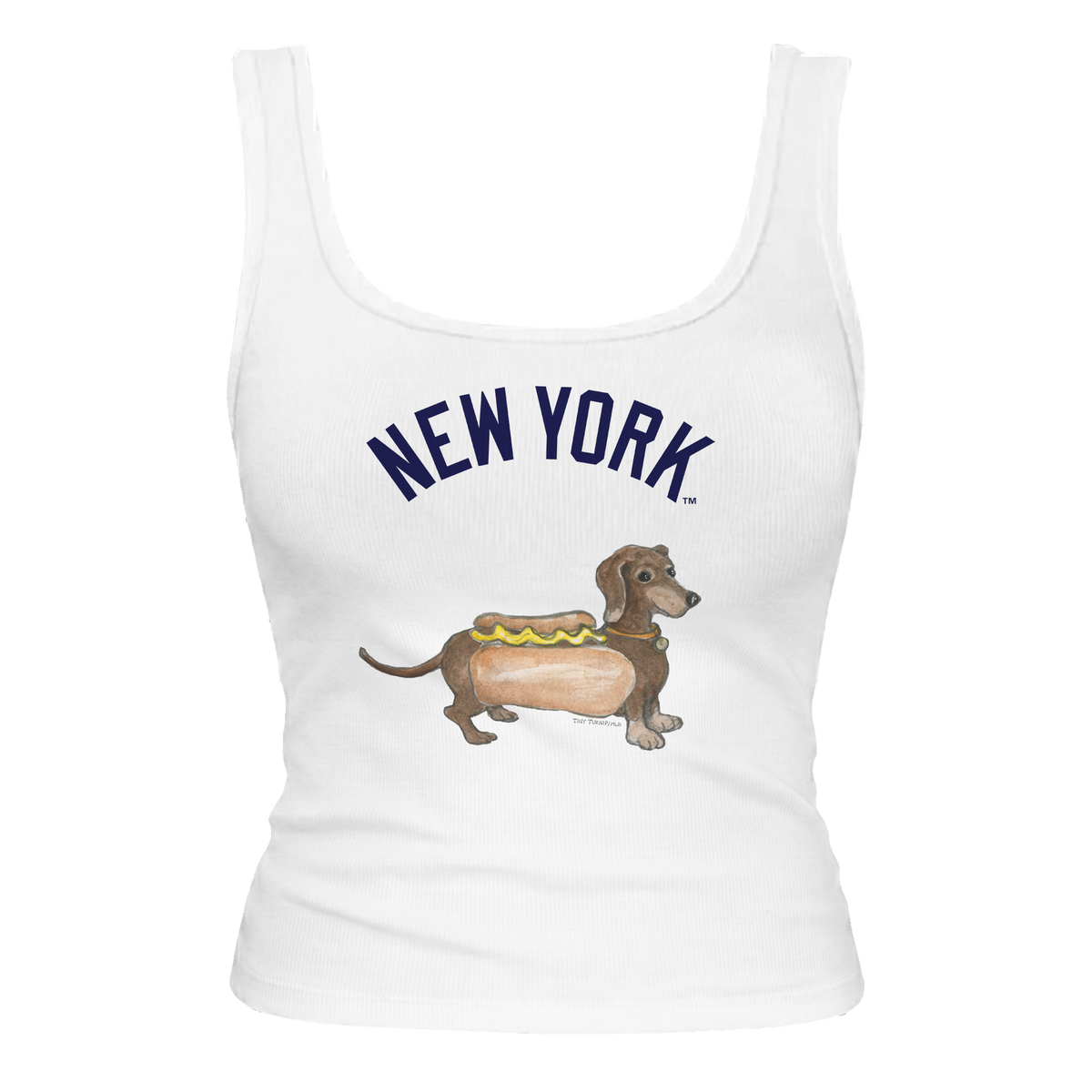 New York Yankees Dachshun Emmy Tank