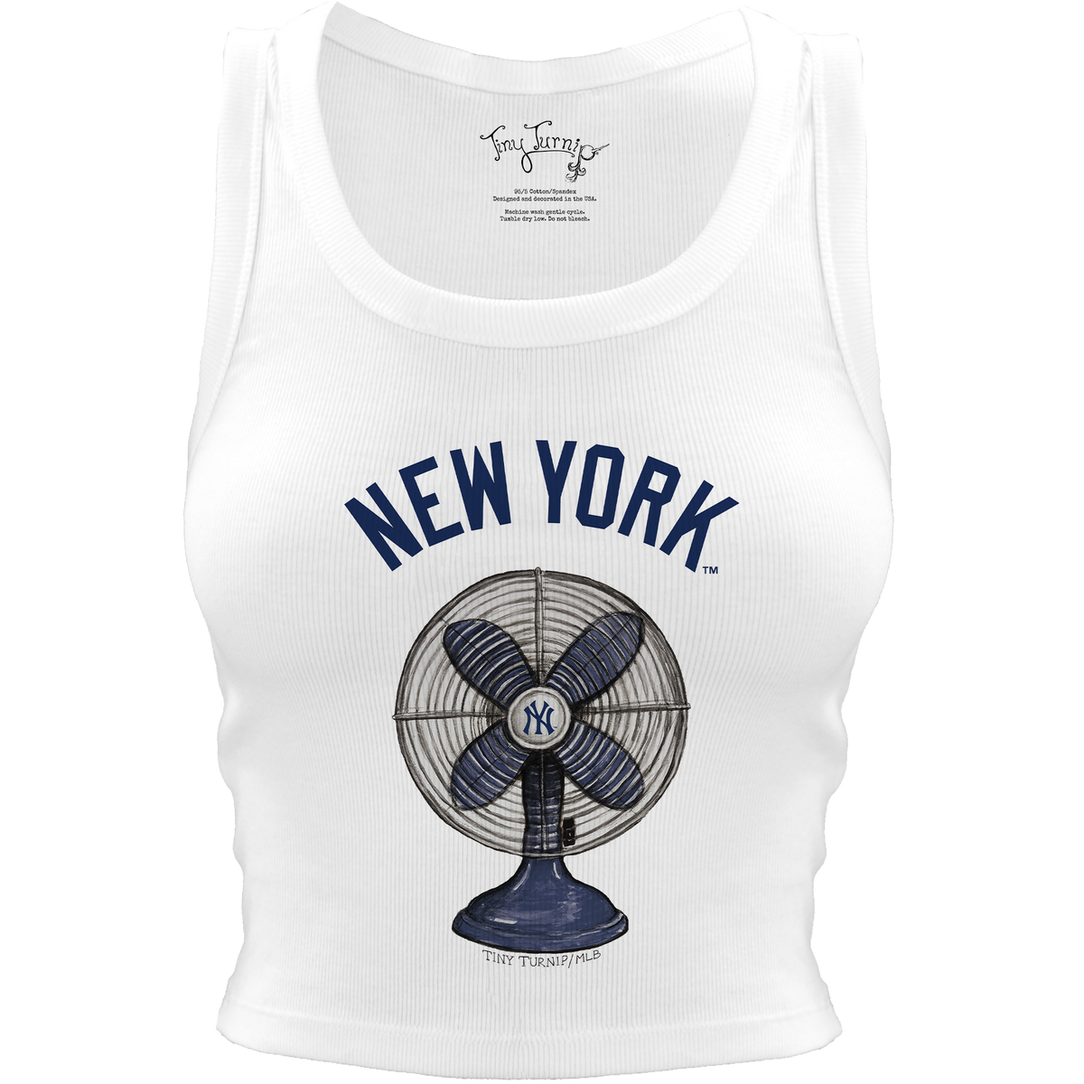 New York Yankees Fan Crop Tank