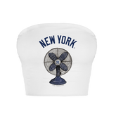 New York Yankees Fan Crop Tube Top