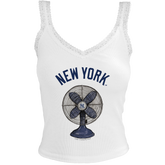 New York Yankees Fan Lace Tank