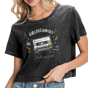 VIP New York Yankees Postseason '26 Vintage Crop Tee - Tiny Turnip