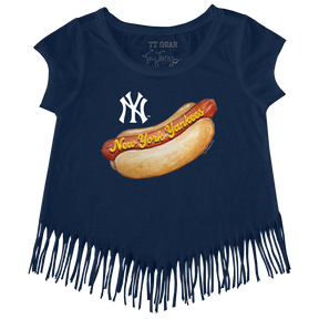 New York Yankees Hot Dog Fringe Tee