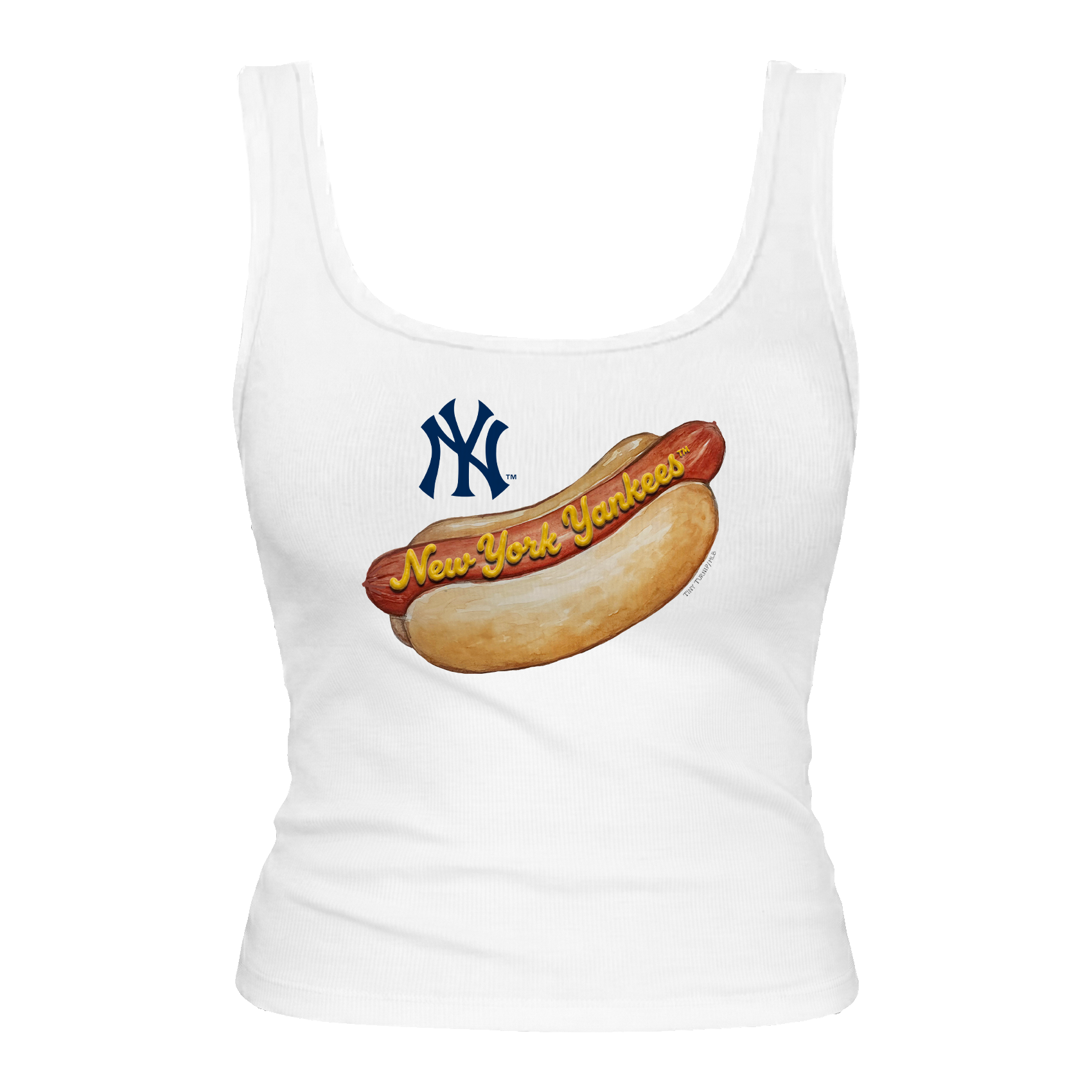 New York Yankees Hot Dog Emmy Tank