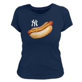 New York Yankees Hot Dog Women's Tee Shirt
