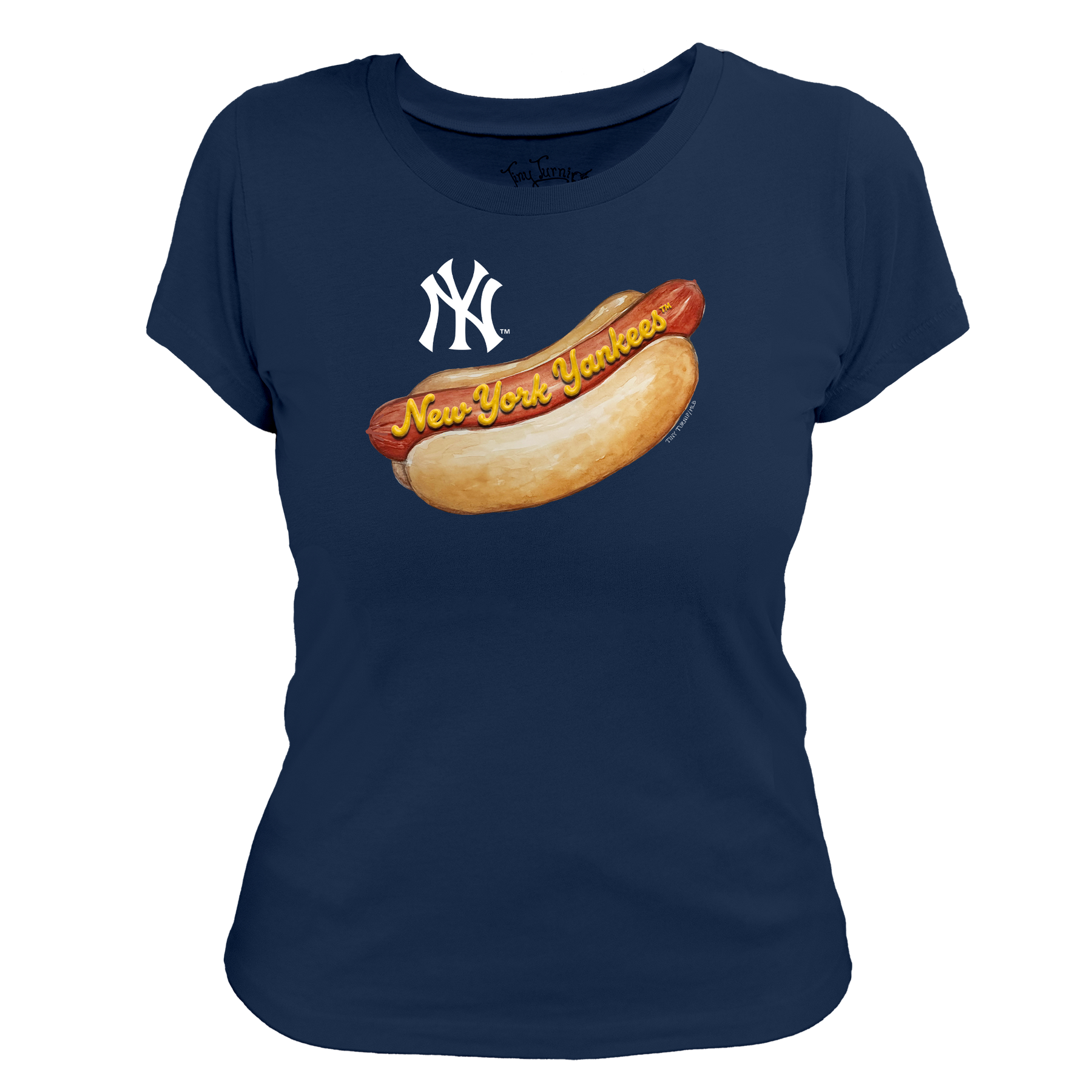 New York Yankees Hot Dog Women's Tee Shirt