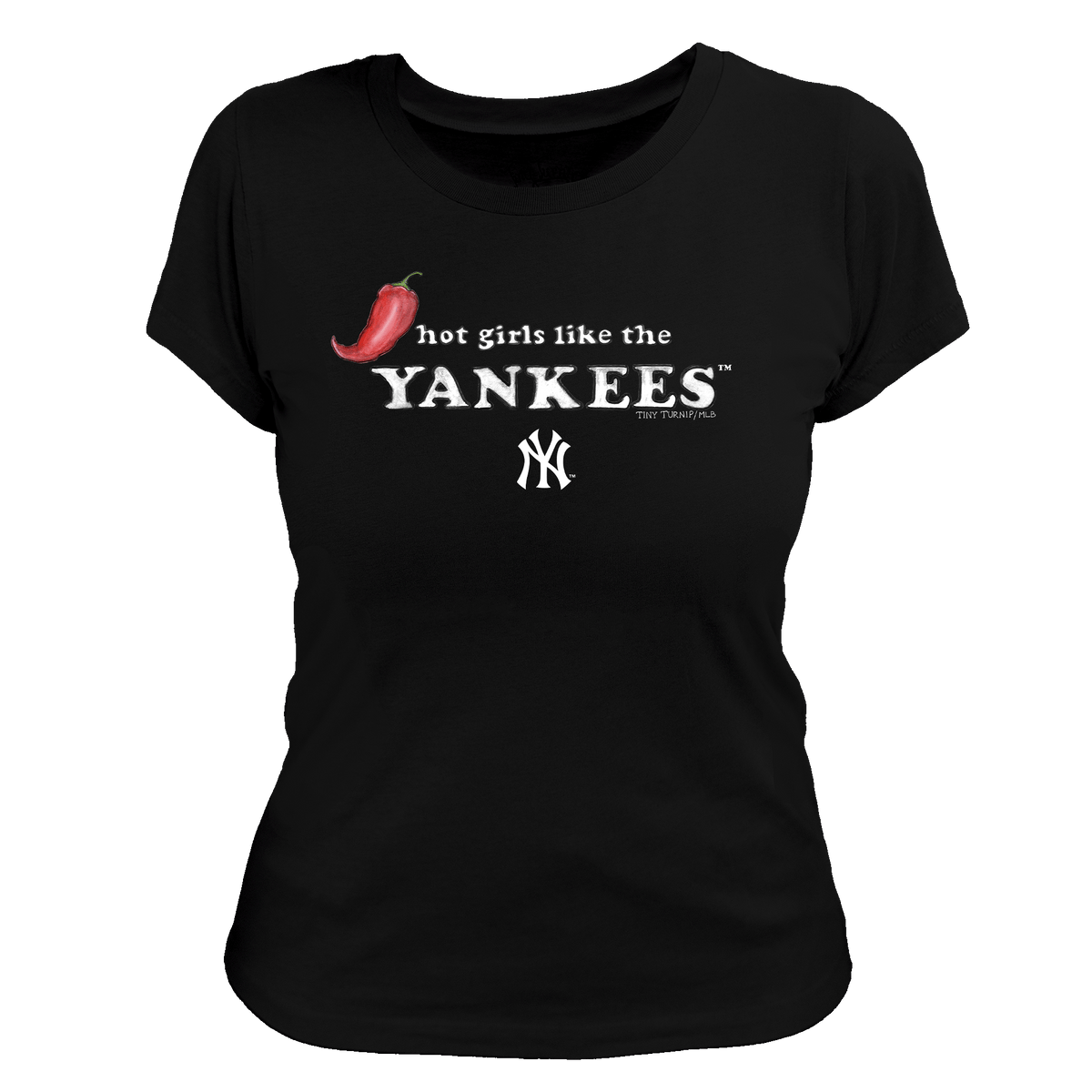 New York Yankees Hot Girls Women's Tee Shirt