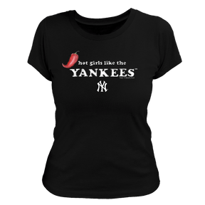 New York Yankees Hot Girls Women's Tee Shirt