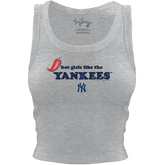 New York Yankees Hot Girls Crop Tank
