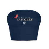 New York Yankees Hot Girls Crop Tube Top