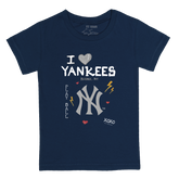 I Heart Yankees Kid's Tee Shirt - Tiny Turnip