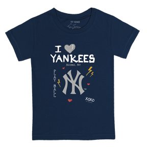 I Heart Yankees Kid's Tee Shirt - Tiny Turnip