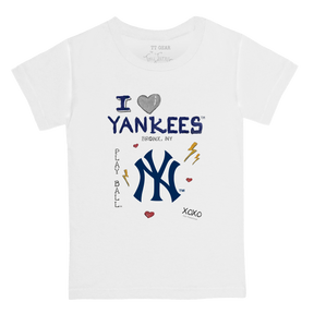 I Heart Yankees Kid's Tee Shirt - Tiny Turnip