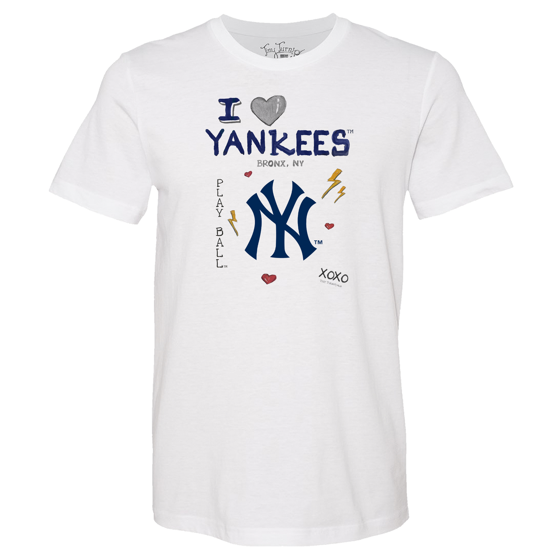 I Heart Yankees Unisex Tee Shirt - Tiny Turnip