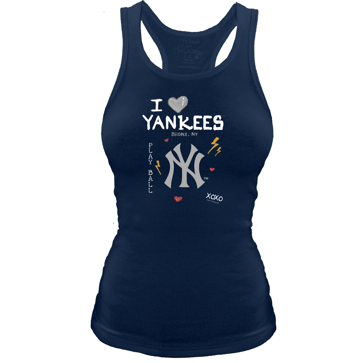 I Heart Yankees Classic Tank - Tiny Turnip