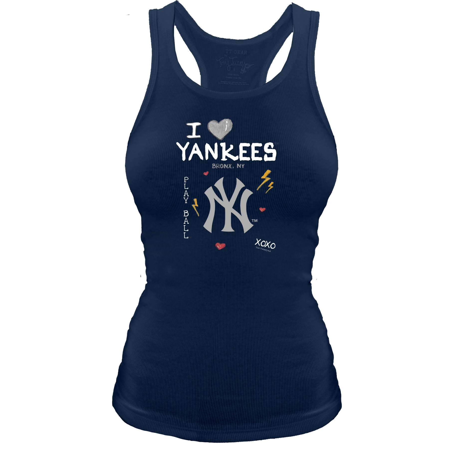 I Heart Yankees Classic Tank - Tiny Turnip