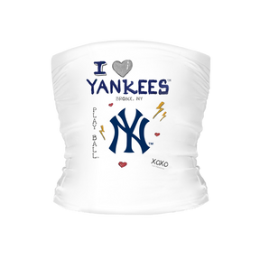 I Heart Yankees Tube Top - Tiny Turnip