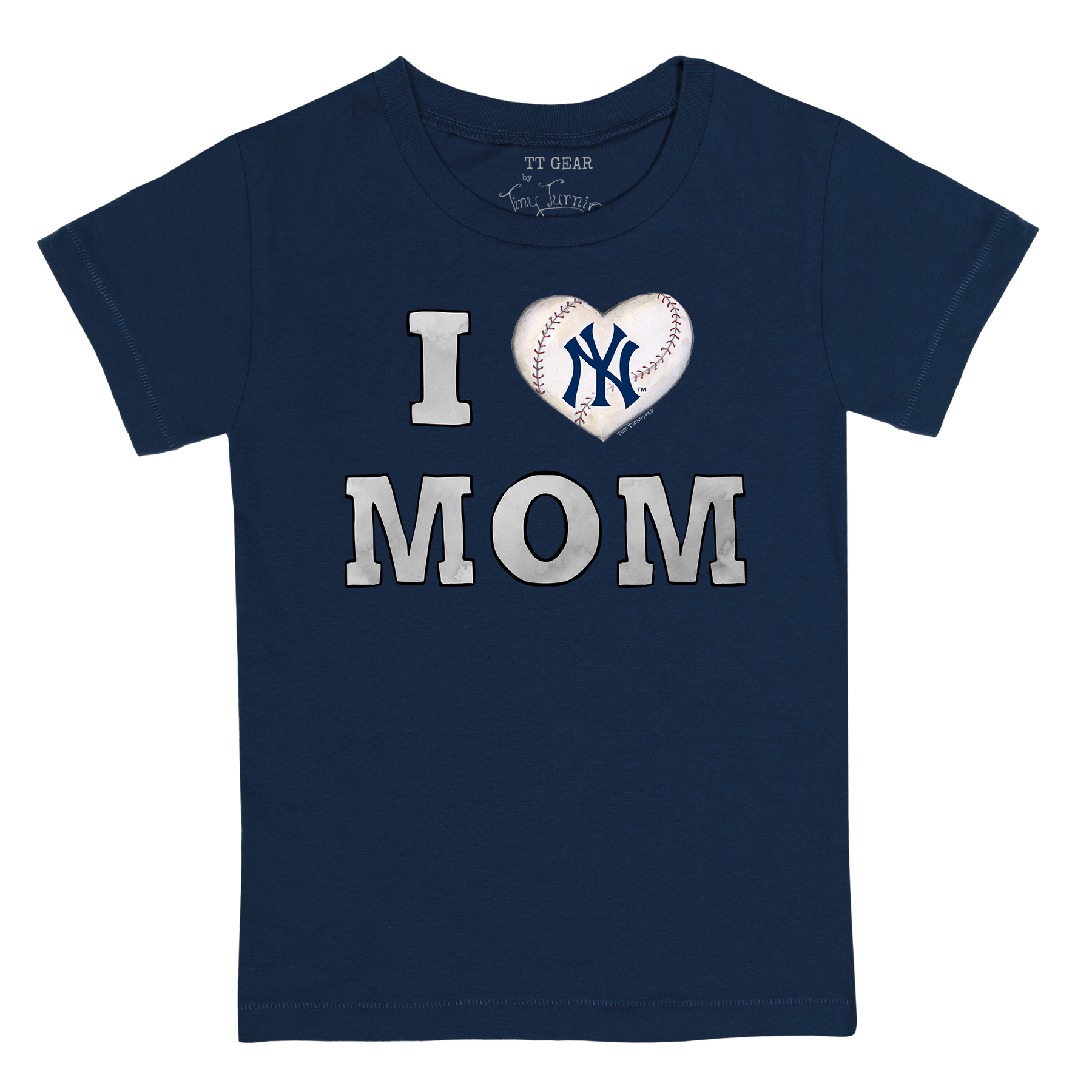 New York Yankees I Love Mom Tee Shirt