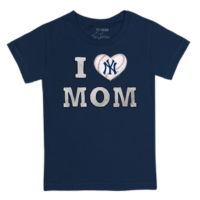 New York Yankees I Love Mom Tee Shirt