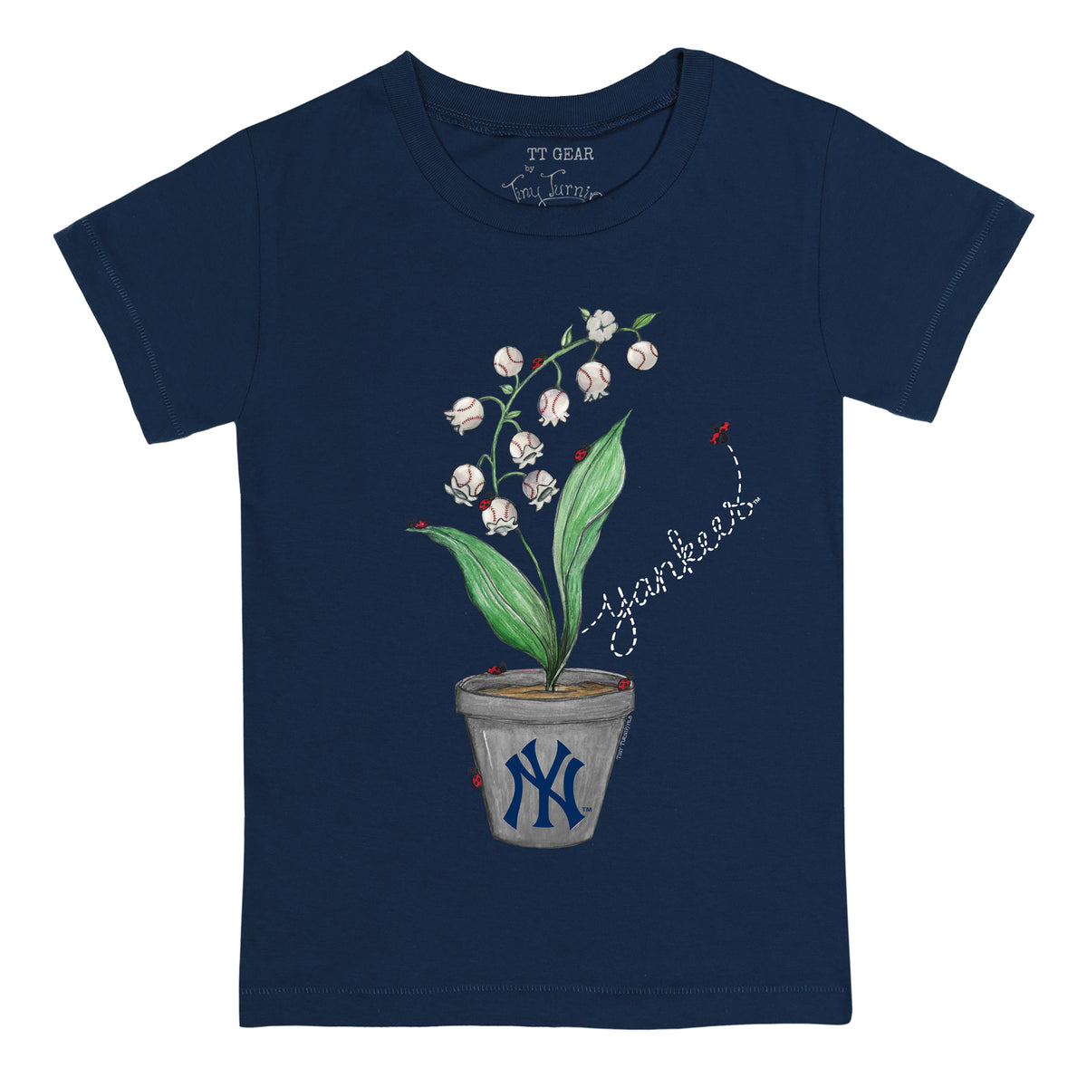 New York Yankees Ladybug Tee Shirt