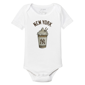 New York Yankees Latte Short Sleeve Snapper